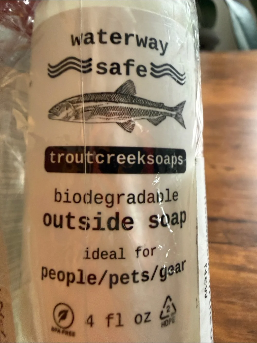 Waterway Safe Biodegradable Outside Soap - Cream